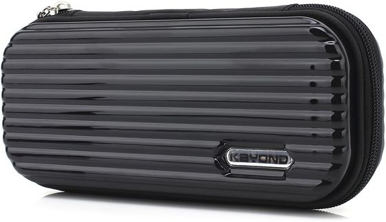 EVA Pencil Case Durable Polyester and PU Leather Construction with Soft Fabric Lining and Multiple Interior Compartments
