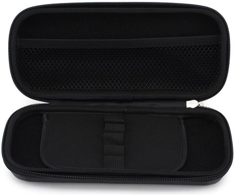 EVA Pencil Case Durable Polyester and PU Leather Construction with Soft Fabric Lining and Multiple Interior Compartments