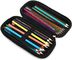900D Polyester EVA Pencil Case Pen Pouch For College Students