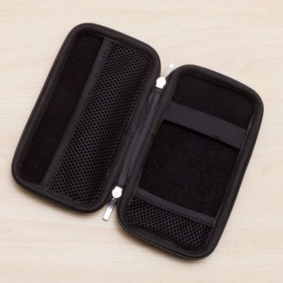 EVA Pencil Case Durable Shockproof Hard Cover Pencil Box with Mesh Pocket Perfect for School Students Carrying Pens Pencils