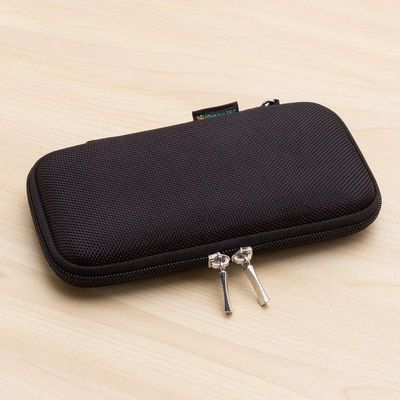EVA Pencil Case Durable Shockproof Hard Cover Pencil Box with Mesh Pocket Perfect for School Students Carrying Pens Pencils