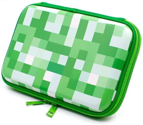 EVA Pencil Case Stylish Hard Shell Protective Waterproof Shockproof Pencil Box with Fabric Lining and Custom Size Options