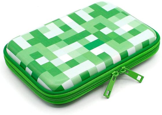 EVA Pencil Case Stylish Hard Shell Protective Waterproof Shockproof Pencil Box with Fabric Lining and Custom Size Options