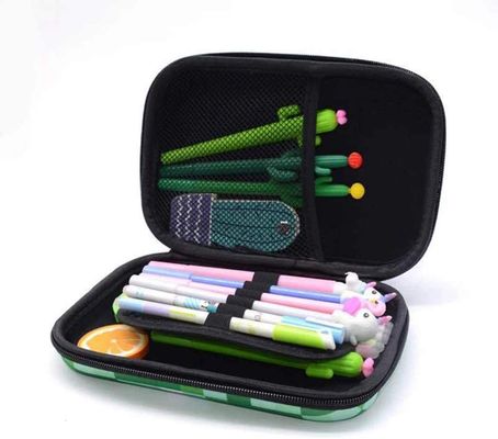 Hard Shell EVA Pencil Case Waterproof Shockproof Protective Pouch with Custom Size and Pantone Color Options for School