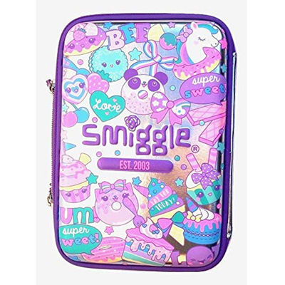 Custom EVA Pencil Case with waterproof shockproof features mesh pocket and embossing debossing metal plate logo options
