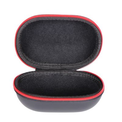 Pantone Color Leather EVA Zipper Watch Case Fabric Debossing Logo