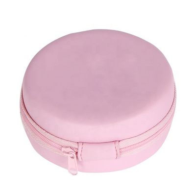 Pink Spandex PU Hard EVA Luxury Watch Travel Case For Men Women