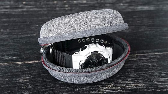 Portable Lightweight EVA Watch Case Polyester 4.25*2.5*1.5 Inch