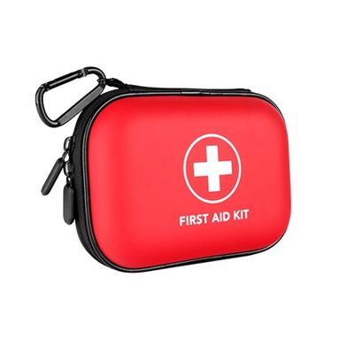 Durable Medical Grade First Aid Kit with 600D Oxford EVA Protective Storage for Emergency Care and Basic Home Carrying Case