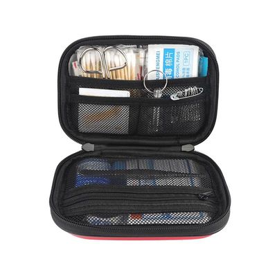 Durable Medical Grade First Aid Kit with 600D Oxford EVA Protective Storage for Emergency Care and Basic Home Carrying Case