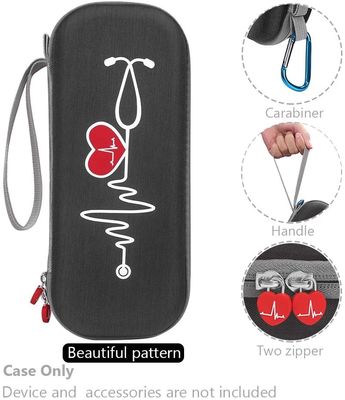 Portable Medical Grade First Aid Kit with Shockproof Waterproof EVA Foam Case Designed for Stethoscope Protection and Easy Carrying