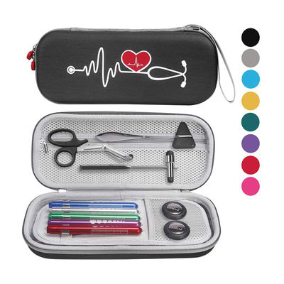 Portable Medical Grade First Aid Kit with Shockproof Waterproof EVA Foam Case Designed for Stethoscope Protection and Easy Carrying