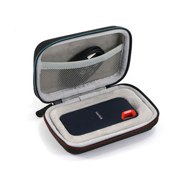 Medical Grade First Aid Kit Shockproof Waterproof EVA Protective Case with Durable Handle and Zipper for Medical Equipment