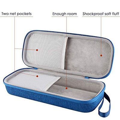 Medical Grade First Aid Kit Shockproof Waterproof Protective EVA Case with Zipper and Mesh Padded Interior for Stethoscope
