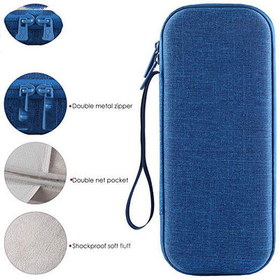 Medical Grade First Aid Kit Shockproof Waterproof Protective EVA Case with Zipper and Mesh Padded Interior for Stethoscope