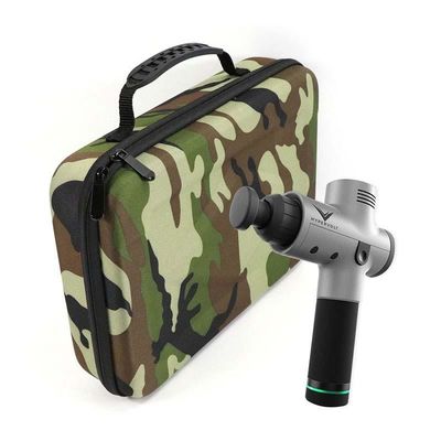 Camouflage Color EVA Hypervolt Carrying Case With Webbing Handle EVA Muscle Massage Gun Carrying Case Shockproof Dustproof