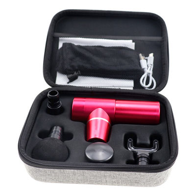 Portable Hard Shell Massage Gun Case Durable Protective Organizer with Custom Foam Inserts for Secure Storage and Travel