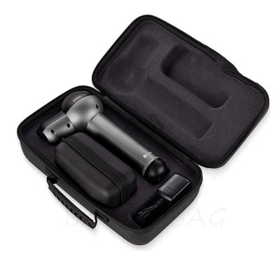 Black Lightweight Massage Gun Storage Box Durable Portable Organizer Case for Secure Protection and Easy Transport