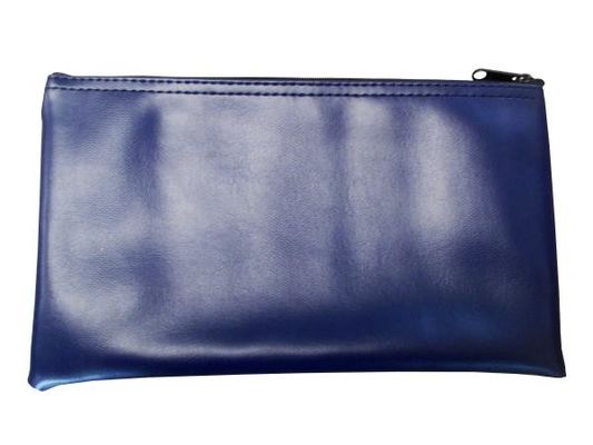 Customizable Zipper Bank Bags Available In Various Sizes Made From PVC And Leather Suitable For Cash Deposit