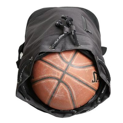 OEM ODM 210D Nylon Stylish Waterproof Laptop Backpack For College Waterproof Drawstring Closure Backpacks Bags With Top Cotton Rope Closed