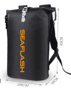IP65 Waterproof PVC Tarpaulin Beach Bag Backpack Amazon Hot sales Factory Outdoor Waterproof Hiking Swimming Beach Backpack Bag