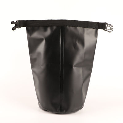 Waterproof PVC Tarpaulin Beach Backpack Bag With Buckle Closure