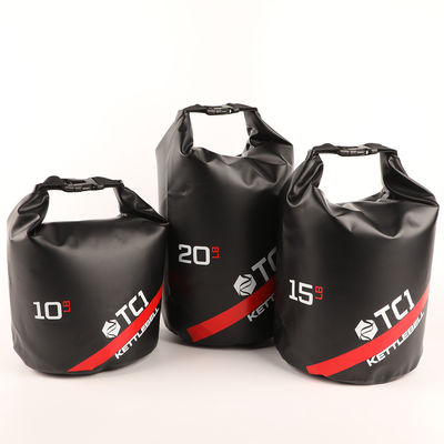 Waterproof PVC Tarpaulin Beach Backpack Bag With Buckle Closure