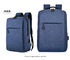Two Zipper Pockets Waterproof Nylon USB Laptop Backpack