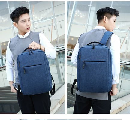 Wholesale Factory Outdoor Nylon Waterproof Laptop Backpack Zipper Closure Nylon Waterproof Laptop Backpack With USB Interface