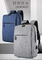 Zipper Closure Nylon Waterproof Laptop Backpack With USB Interface