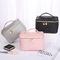 ODM PU Leather Cosmetic Travel Bag with Multispandex Lining