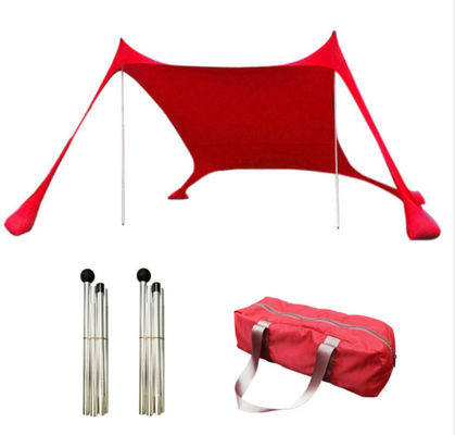 Ultraviolet Proof Beach Sun Shade Tent ROSH Approved 4X4M Size