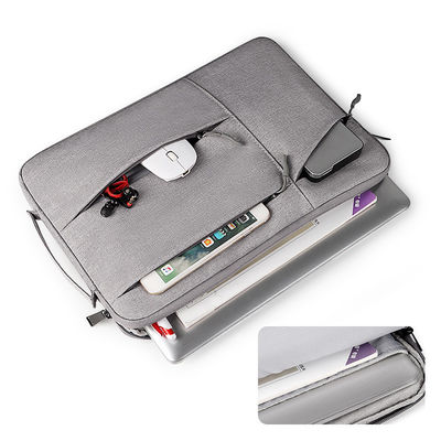 EVA Laptop Sleeve Waterproof Shockproof Polyester 600D Custom Size Neoprene Material with Zipper Pocket for MacBook Air 13 Inch