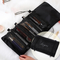 Four In One Mesh Folding Makeup Wash Bag Travel Portable Makeup Brush Storage