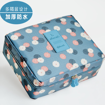 Ladies Men Double Travel Wash Bag Cosmetic Storage Multifunctional Waterproof