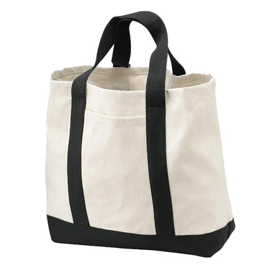 Recycle Plain Organic Cotton Canvas Tote Bag Reusable Custom Printed With Logo