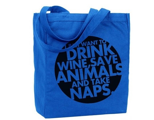 Shopping Plane Natural Cotton Grocery Bag Promotional Tote Bag